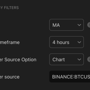 Strategy filters