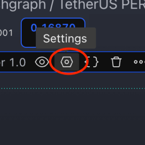 Open bot settings