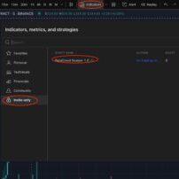 Add the scalper bot to tradingview